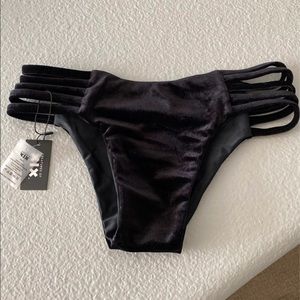 Creatures of XIX velvet sexy pole dance fitness wear